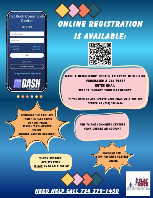 Online Registration Flyer